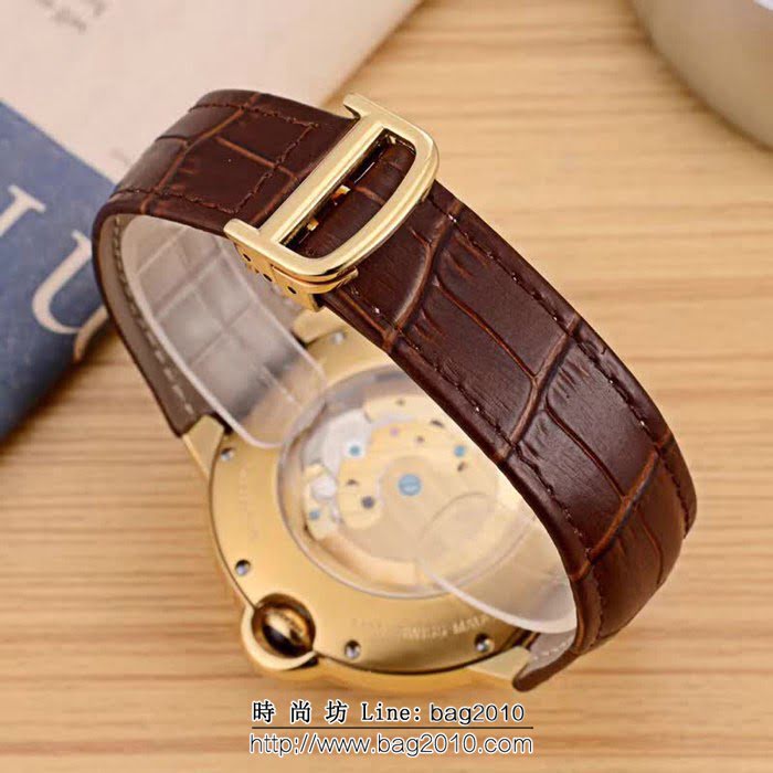 CARTIER卡地亞 新品上市經典百搭 精品男士腕表 WSS1695
